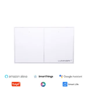 Interruptor Inteligente Button 2 botones Blanco