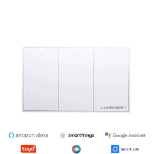 Interruptor Inteligente Button 3 botones Blanco