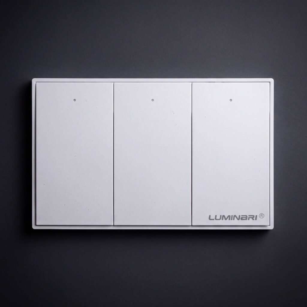Interruptor Inteligente Button 3 botones Blanco