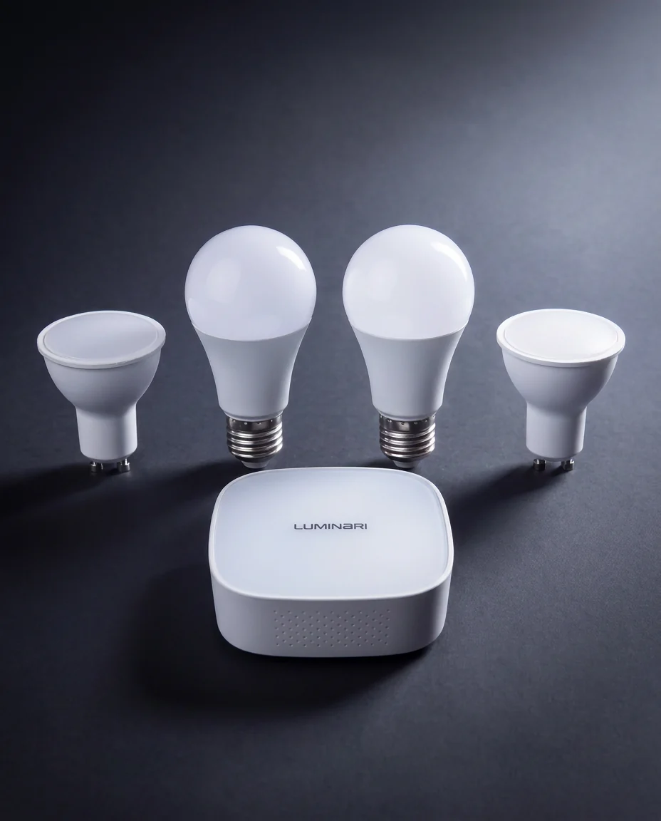 Kit Inicio Iluminación: Smart Hub Da Vinci y 4 ampolletas inteligentes